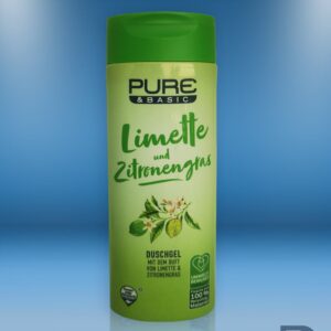 Douchegel Limoen & Citroengras - 300 ml - Pure & Basic - vegan