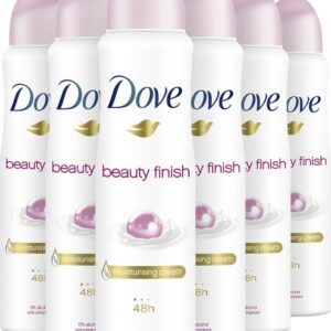 Dove Beauty Finish Anti-transpirant Deodorant - 6 x 150 ml - Voordeelverpakking