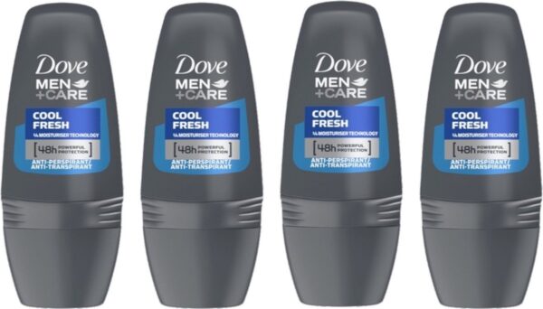 Dove Deo Roller - Cool Fresh - 4 x 50 ml