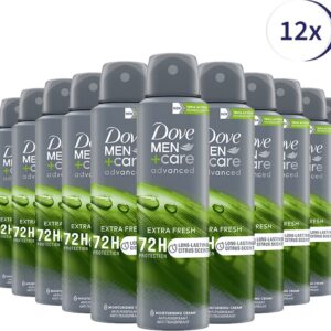 Dove Extra Fresh Deo Spray - 12 x 150 ml - Voordeelverpakking
