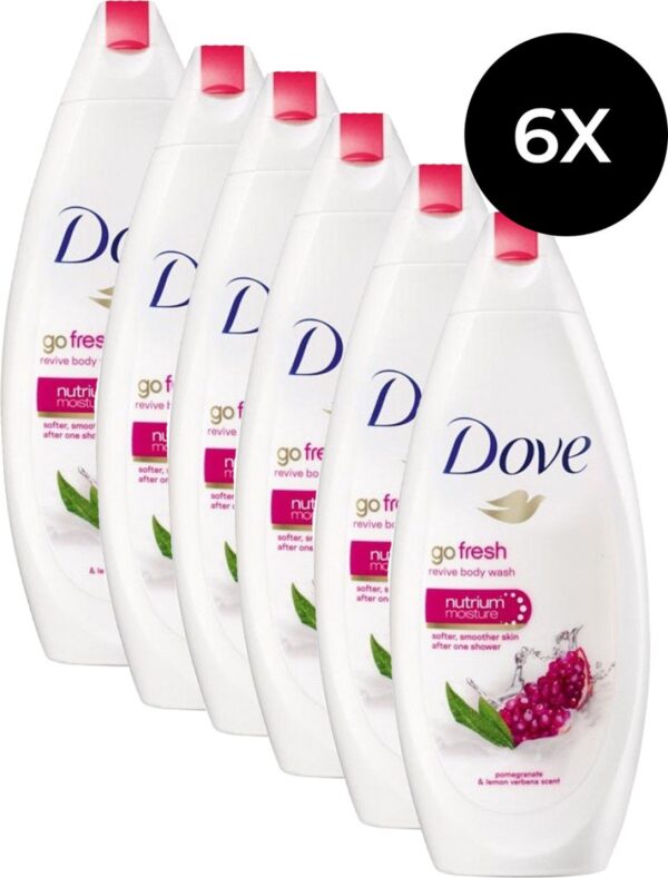 Dove Go Fresh Revive - 6 x 250 ml - Douchegel