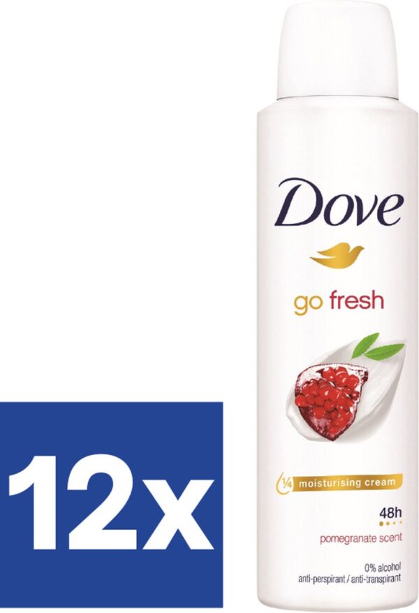 Dove Granaatappel Deo Spray (Voordeelverpakking) - 12 x 150 ml
