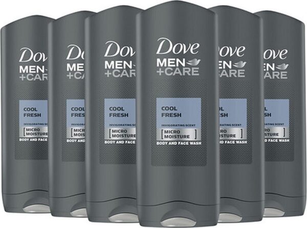 Dove Men Cool Fresh Douchegel - 6x400ml - Voordeelverpakking