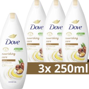 Dove Nourishing Care Verzorgende Douchegel - 3 x 250 ml - Voordeelverpakking