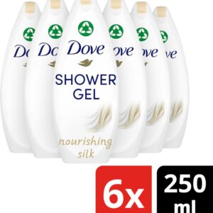 Dove Nourishing Silk Douchecreme - 6 x 250 ml - Voordeelverpakking