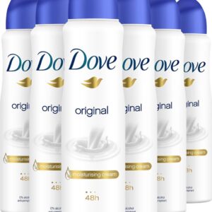 Dove Original Anti-transpirant Spray Vrouw - 6 x 150 ml - Voordeelverpakking