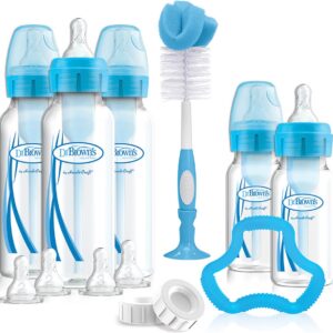 Dr. Brown's Options+ Anti-colic | Giftset Standaardfles blauw