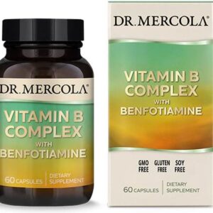 Dr. Mercola - Vitamin B Complex with Benfotiamine - 60 capsules