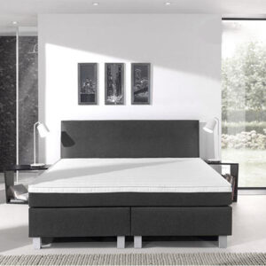 DreamHouse Bedding Boxspring Ultra Comfort - 180 x 220 cm Antraciet | Koopjedeal.nl - Altijd de beste deal