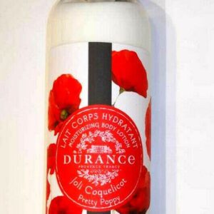 Durance body lotion-Lait corps hydratant-Joli Coquelicot-Pretty Poppy