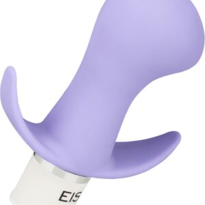 EIS, siliconen anale plug "Mr. T", 10 vibratieprogramma's, waterdicht, lila