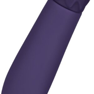 EIS, vibrator, aubergine minivibrator, 12 cm, waterdicht, huidvriendelijke siliconen