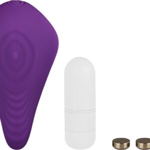 EIS, vibrator, schattige vingervibrator, 6,8 cm, waterdicht, huidvriendelijke siliconen, inclusief batterijen