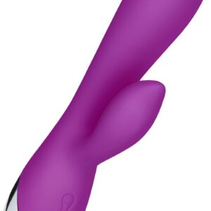 EIS, vibrator, siliconen Rabbit vibrator, 19,5 cm, waterdicht, oplaadbaar, huidvriendelijke siliconen