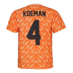 EK 88 Voetbalshirt Koeman - Oranje - Nederlands Elftal - Kinderen - Senioren