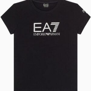 Ea7 Emporio Armani 8nft01_fj2hz T-shirt Met Korte Mouwen Zwart 10 Years Meisje