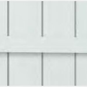 Eastbrook - Universal single flat style handdoekhanger mat wit 37,5cm