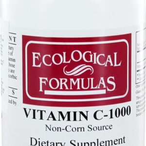 Ecological Formulas Vitamine C 1000 (uit niet-maïs bron) 120 capsules