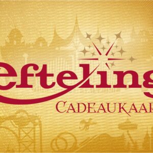 Efteling - Cadeaubon - 100 euro + cadeau enveloppe
