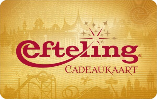 Efteling - Cadeaubon - 50 euro + cadeau enveloppe