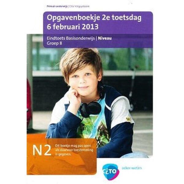 Eindcito groep 8 (2013) N2 zie omschr. (zie hierboven N of B)