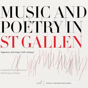 Ensemble Gilles Binchois - Music And Poetry In Saint Gall (CD)