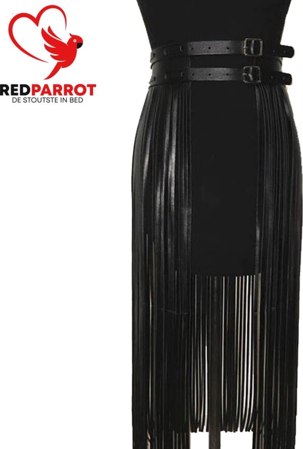 Erotische rok lange linten PRO | 70CM lint | Sexy rok | Erotische kleding | Leder | Leer | Lingerie | Dames | Vrouwen | Hoge kwaliteit | Verstelbaar