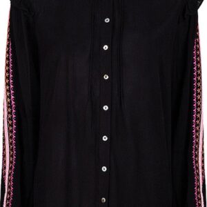 Esqualo blouse F23-15510 - Black