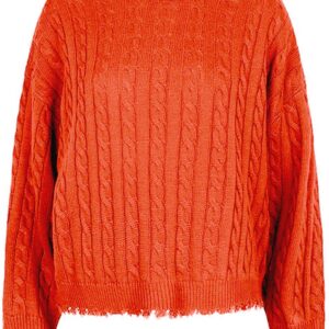 Esqualo sweater F23-18502 - Orange