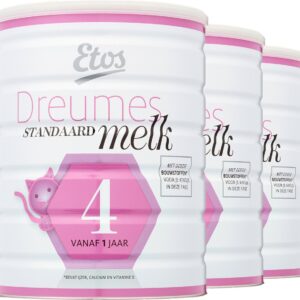 Etos 4 Opvolgmelk Voordeelverpakking - Dreumesmelk - vanaf 1 jaar - 3 x 800 GR