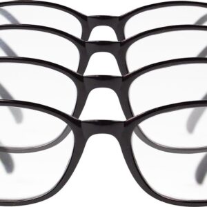 Etos Leesbril Zwart +1.5 - 4 stuks