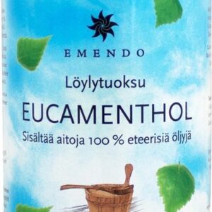 "Eucamenthol" opgiet eucalyptus en menthol kristallen