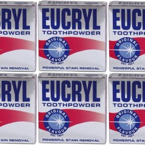 Eucryl Tandpoeder - Fresh Mint - Voordeelverpakking - 6 x 50g