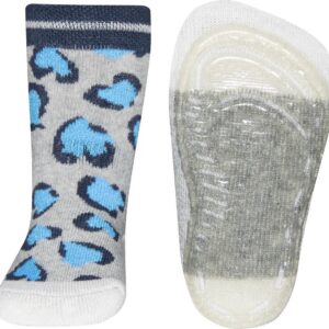 Ewers antislip sokken Luipaard blauw
