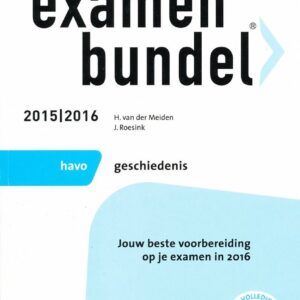 Examenbundel Havo Geschiedenis 2015/2016