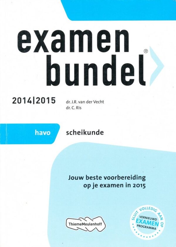 Examenbundel Havo Scheikunde 2014/2015