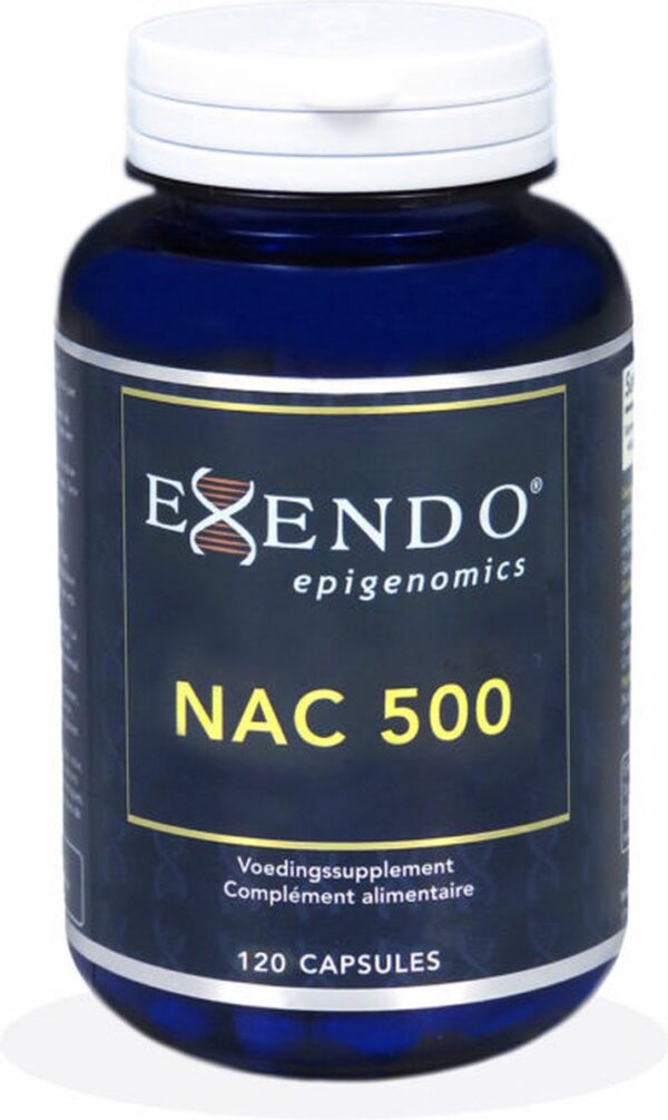 Exendo - NAC 500 (N-acetyl-cysteïne) - 120 caps