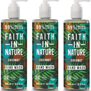FAITH IN NATURE - Hand Wash Coconut - 3 Pak