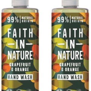 FAITH IN NATURE - Hand Wash Grapefruit & Orange - 2 Pak