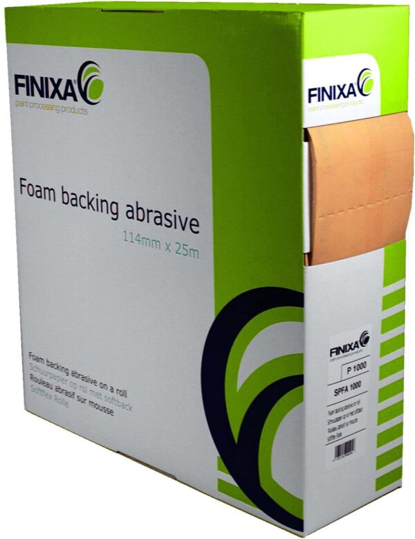 FINIXA Softback Flexibel Foam Schuurpads op rol 115mm - P240