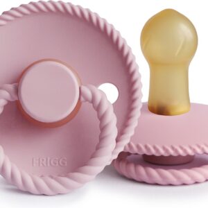 FRIGG - ROPE - fopspeen LATEX - BABY PINK - T1