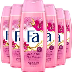 Fa Magic Oil Pink Jasmine - Douchegel - Voordeelverpakking - 6 x 250 ml