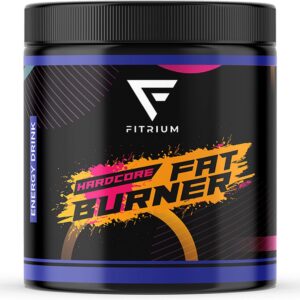 Fitrium Hardcore Fatburner - 300 gram - Energydrink- Afvallen - Afvalsupplement