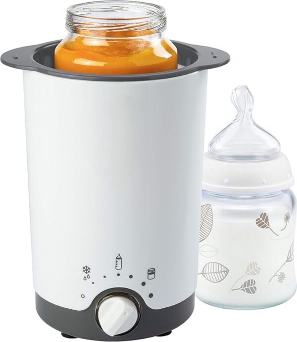 Flessenverwarmer - Flesverwarmer - Draagbaar - 3 in 1 - Voor glazen en flessen - Veilig en voorzichtig verwarmen - Ontdooien en warm houden