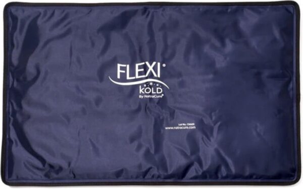 FlexiKold icepack X-large (33x54,6cm) - coolpack - coldpack - gelpack - herbruikbaar - flexibel - zwelling - ontsteking - sportherstel - blessures