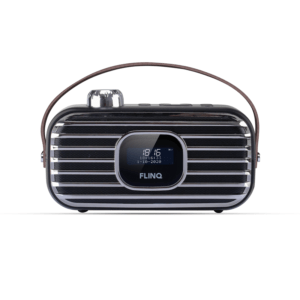FlinQ Draadloze DAB+ Retro Radio Speaker