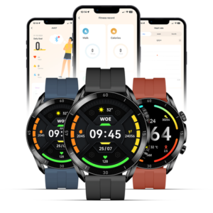 FlinQ Smartwatch Spectrum - Met Hartslagmeter & Activiteitentracker