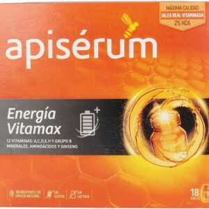 Food Supplement Apiserum Energía Vitamax 18 Units