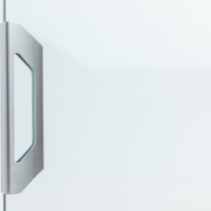 ForaVida | Deurgreep zilver | Aluminium handgreep voor glazen schuifdeur en glazen schuifwand | 150 × 18 × 36 mm | Geschikt voor 10 mm glasdikte