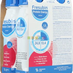 Fresubin Protein Energy Drink 200ml Fraise Des Bois/bosaardbei